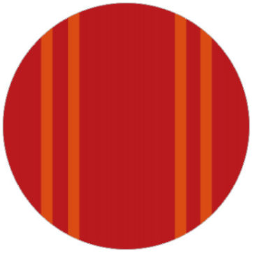 Elegante Streifen Tapete in warmen Rot-Tönen