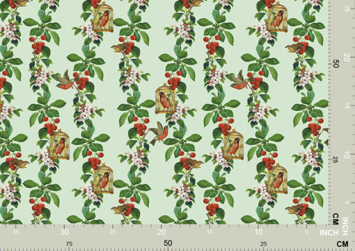 Garten Tapete: Die Apfelkirsche