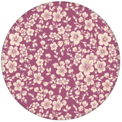 Zauberhafte florale Tapete "Spring in Japan" mit Kirsch Blüten auf rosa Vliestapete Blumen aus den Tapeten Neuheiten Blumentapeten und Borten als Naturaltouch Luxus Vliestapete oder Basic Vliestapete