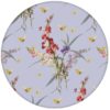 Retro florale Tapete "Blissful Spring" mit Schmetterlingen auf lila Vliestapete Blumen für Wohnzimmeraus dem GMM-BERLIN.com Sortiment: lila Tapete zur Raumgestaltung: #blumen #fruehling #lila #Little Greene #tapete #vintage für individuelles Interiordesign