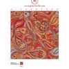 Rote edle Designer Tapete "Grand Paisley" mit großem dekorativem Blatt Muster angepasst an Schöner Wohnen Wandfarben. Aus dem GMM-BERLIN.com Sortiment: Schöne Tapeten in der Farbe: rot