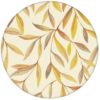 Gelbe Weiden Tapete "Magic Willow" mit Blätter Dekor für Schlafzimmeraus dem GMM-BERLIN.com Sortiment: gelbe Tapete zur Raumgestaltung: #Blätter #Büro #Esszimmer #gelb #Laub #Little Greene #Weiden #Wohnzimmer für individuelles Interiordesign