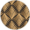 klassische Ornament Tapete "Art Deco Akanthus" mit Blatt Muster in braun edle Wandgestaltung aus den Tapeten Neuheiten Exklusive Tapete für schönes Wohnen als Naturaltouch Luxus Vliestapete oder Basic Vliestapete