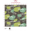 "Angler Glück" Retro Fisch Tapete im Stil der 70er in braun angepasst an Ikea Wandfarben. Aus dem GMM-BERLIN.com Sortiment: Schöne Tapeten in der Farbe: dunkel braun