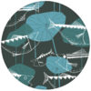 Design Vlies Tapete "Angler Glück" mit Retro Fiscen im Stil der 70er in blau grau Retro Wandgestaltung aus den Tapeten Neuheiten Exklusive Tapete für schönes Wohnen als Naturaltouch Luxus Vliestapete oder Basic Vliestapete