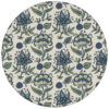 Florale Tapete "Little India" mit folklore Muster in hellblauaus dem GMM-BERLIN.com Sortiment: beige Tapete zur Raumgestaltung: #FarrowandBall #hellblau für individuelles Interiordesign