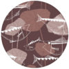 Edle Fisch Tapete "Angler Glück" im Retro Stil in rot braun Vlies Wandgestaltung aus den Tapeten Neuheiten Exklusive Tapete für schönes Wohnen als Naturaltouch Luxus Vliestapete oder Basic Vliestapete