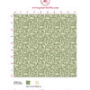 "Victorian Delight" - edle Tapete mit victorianischem Blatt Muster grün angepasst an Farrow and Ball Wandfarben. Aus dem GMM-BERLIN.com Sortiment: Schöne Tapeten in der Farbe: grün