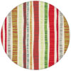 Schicke Streifen Tapete "Dotted Lines" in rot grün für Küche Flur Büroaus dem GMM-BERLIN.com Sortiment: rote Tapete zur Raumgestaltung: #FarrowandBall #Grafik #modern #streifen #tapete für individuelles Interiordesign