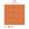 Schöne Tapete "Victorian Delight" mit victorianischem Blatt Muster orange angepasst an Schöner Wohnen Wandfarben. Aus dem GMM-BERLIN.com Sortiment: Schöne Tapeten in der Farbe: Orange
