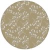Moderne Tapete "Blüten Dolden" mit grafisch, elegant, beige
