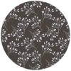 Braune florale Tapete "Blüten Dolden" mit grafischer Eleganz aus den Tapeten Neuheiten Blumentapeten und Borten als Naturaltouch Luxus Vliestapete oder Basic Vliestapete