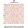 Der naive Garten Blumentapete Wellness für die Augen in rosa - Design Tapete für Schlafzimmer. Aus dem GMM-BERLIN.com Sortiment: Schöne Tapeten in der Farbe: rosa