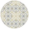 Moderne Tapete "Charming Circles" mit Pfeil Kreisen, beige schwarze Vlies-Tapete Ornamenttapete für Schlafzimmer aus den Tapeten Neuheiten Exklusive Tapete für schönes Wohnen als Naturaltouch Luxus Vliestapete oder Basic Vliestapete