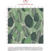 Grüne Dschungel Tapete mit großen Blättern, exotische Vlies-Tapete Natur, moderner Wohnakzent für Schlafzimmer. Aus dem GMM-BERLIN.com Sortiment: Schöne Tapeten in der Farbe: grün