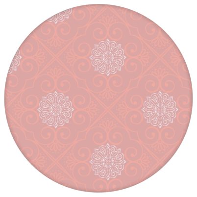 Oriental Tapete "Mandarin", rosa Vlies Tapete exklusive Ornamenttapete für Flur, Büro aus den Tapeten Neuheiten Exklusive Tapete für schönes Wohnen als Naturaltouch Luxus Vliestapete oder Basic Vliestapete