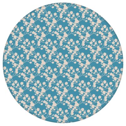 Blaue Tapete "Sensaina" mit Blüten Dolden, blaue Vlies-Tapete Blumen, delikate, leichte Blumentapete für Schlafzimmeraus dem GMM-BERLIN.com Sortiment: blaue Tapete zur Raumgestaltung: #00140 #blau #Blaue Tapeten #blueten #blumen #Blumentapete #Japan #schlafzimmer #zart für individuelles Interiordesign