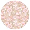 Folklore Tapete "Bauerngarten" Blüten, rosa Vlies Tapete Blumentapete für Küche aus den Tapeten Neuheiten Blumentapeten und Borten als Naturaltouch Luxus Vliestapete oder Basic Vliestapete