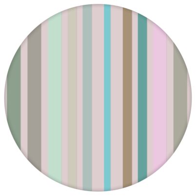 Edle Classic Tapete "dekorativer Streifen" in feinen Farben, Pastell Vlies Tapete Streifentapete für Flur, Büro