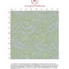 Ornamentale Jugendstil Tapete "Délice florale" nach William Morris, lila grüne großer Rapport Vliestapete für Flur, Büro. Aus dem GMM-BERLIN.com Sortiment: Schöne Tapeten in der Farbe: grün