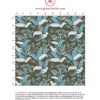 Tropische Wild Birds Tapete mit Dschungel aus der Tapeten Design Familie: 00175 als Naturaltouch Luxus Vliestapete oder Basic Vliestapete