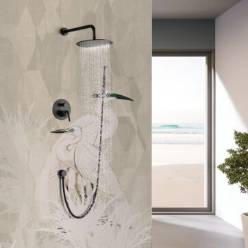 moderne dusch tapete graeflich muenstersche manufaktur mapei shower system decor