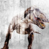 versiegelbare Tapete Jurassic Vision mit Dinosaurier