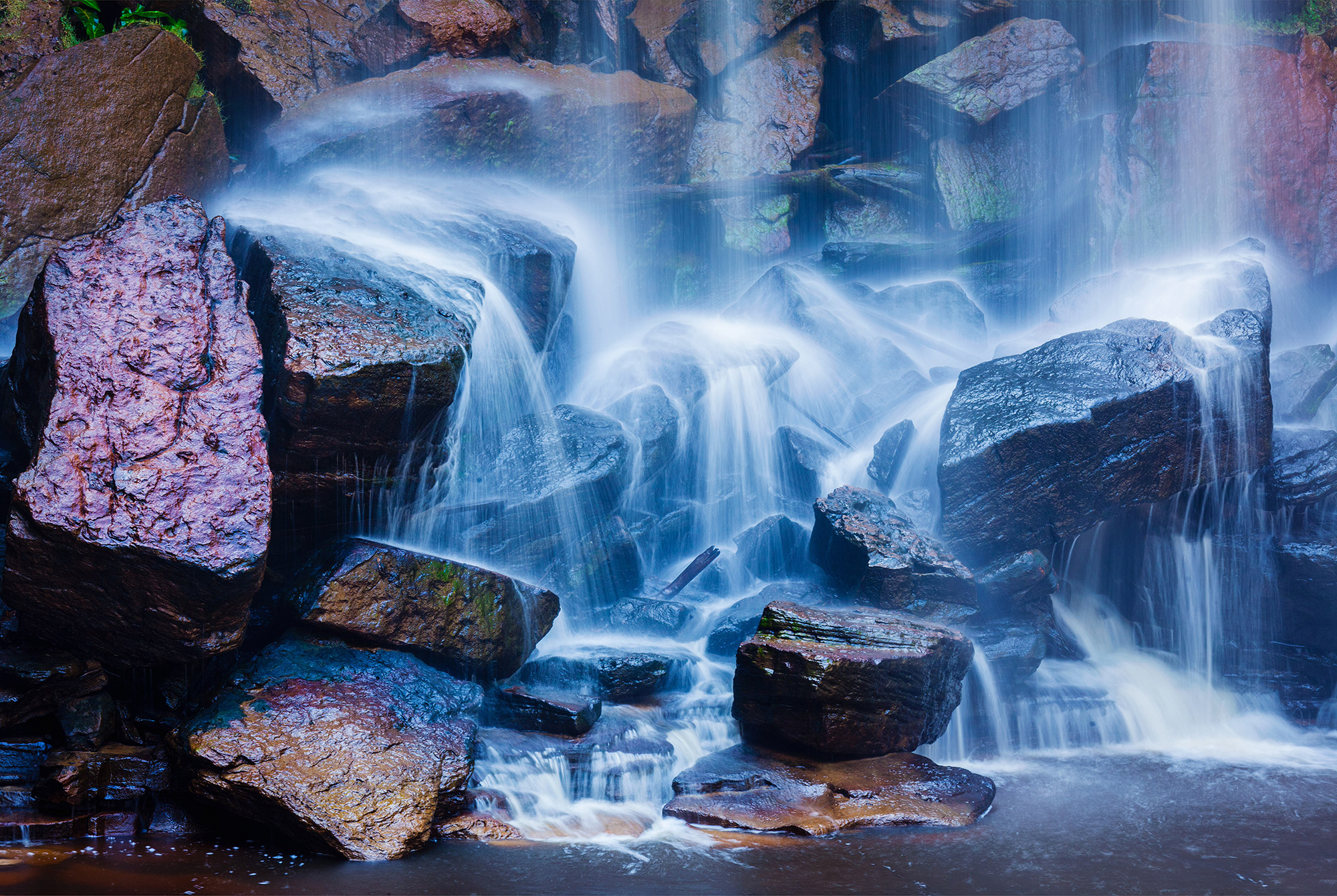 Versiegelbare Foto-Tapete Wasserfall No4